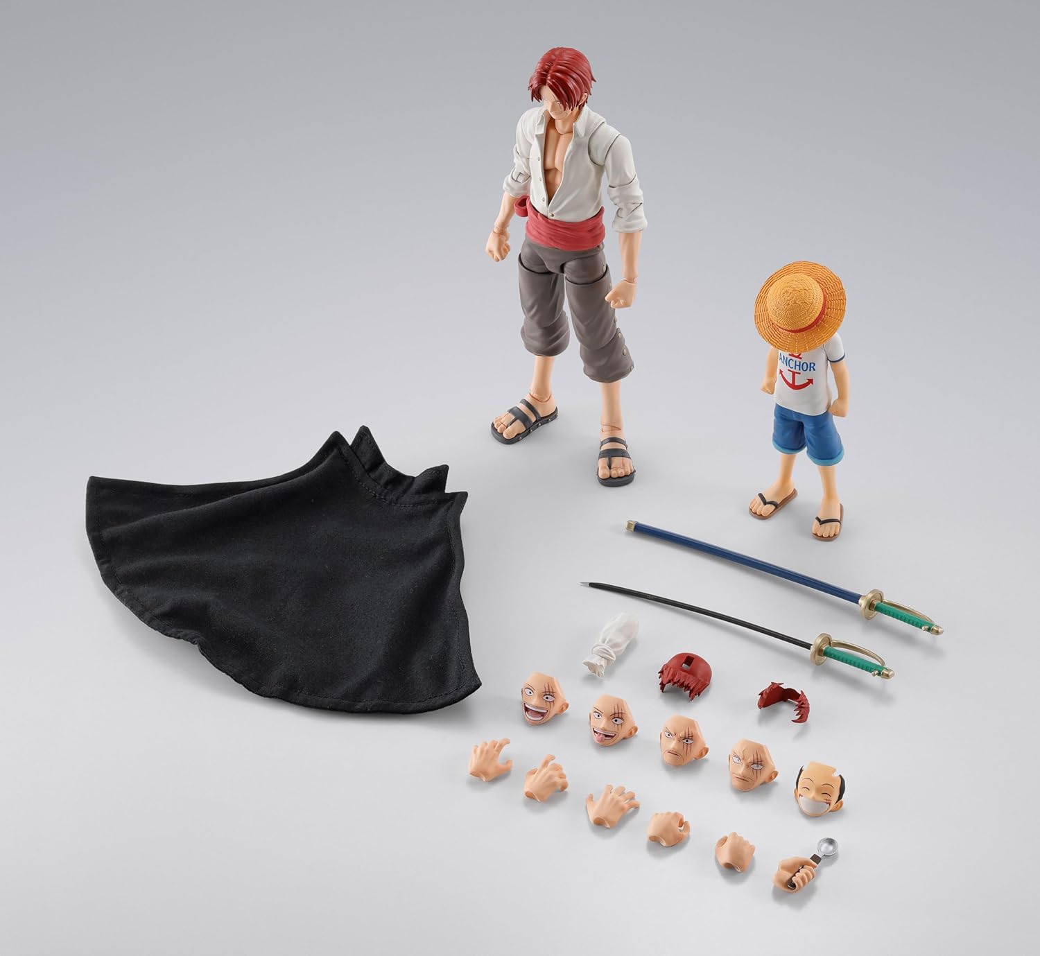 SHANKS & MONKEY D. LUFFY CHILDHOOD VER. FIG. 16,5