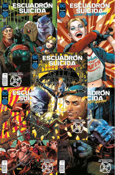 ESCUADRON SUICIDA DESTRUIR EL ASILO ARKHAM 1-5 SERIE COMPLETA