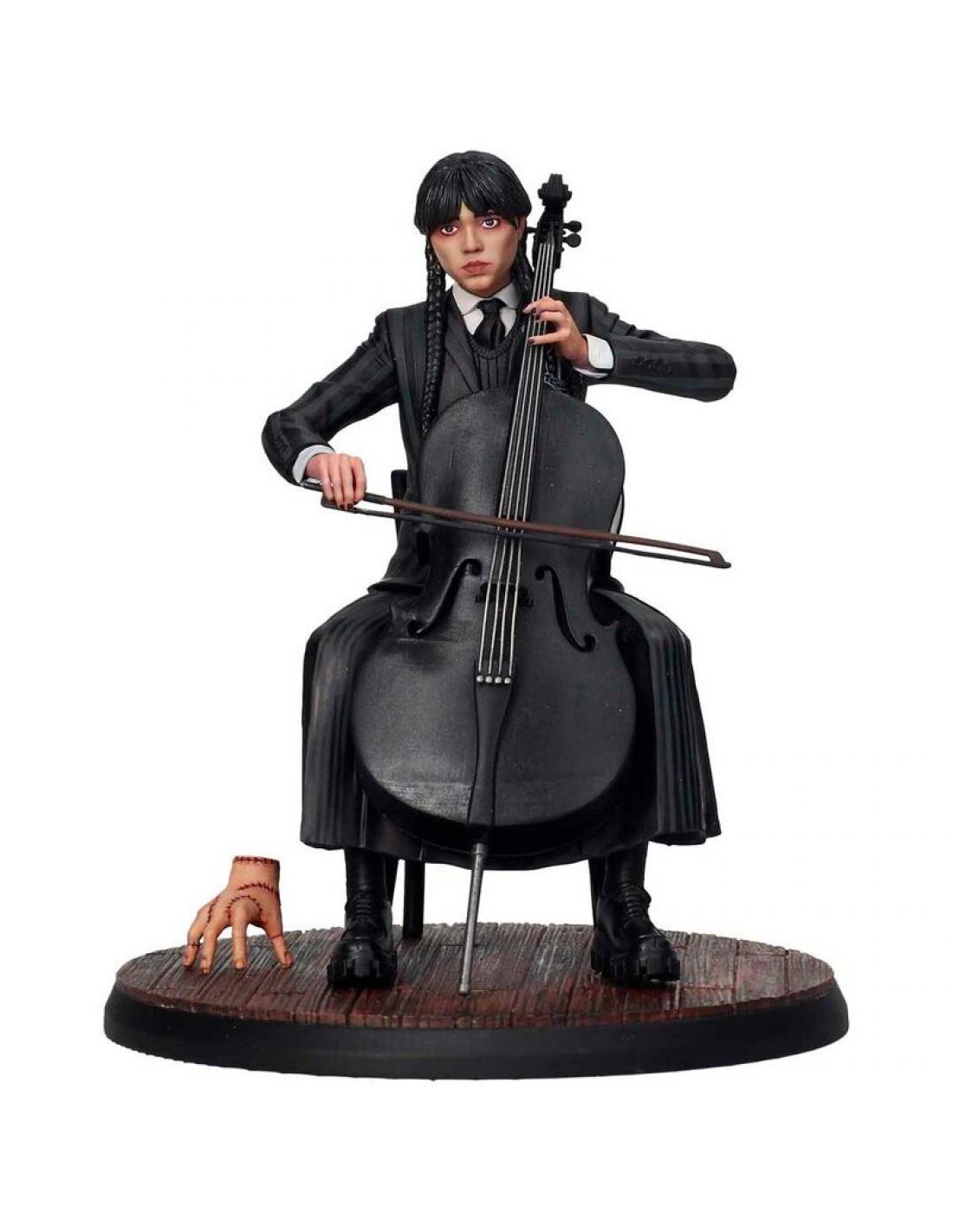 WEDNESDAY VIOLONCHELO FIGURA 15 CM WEDNESDAY