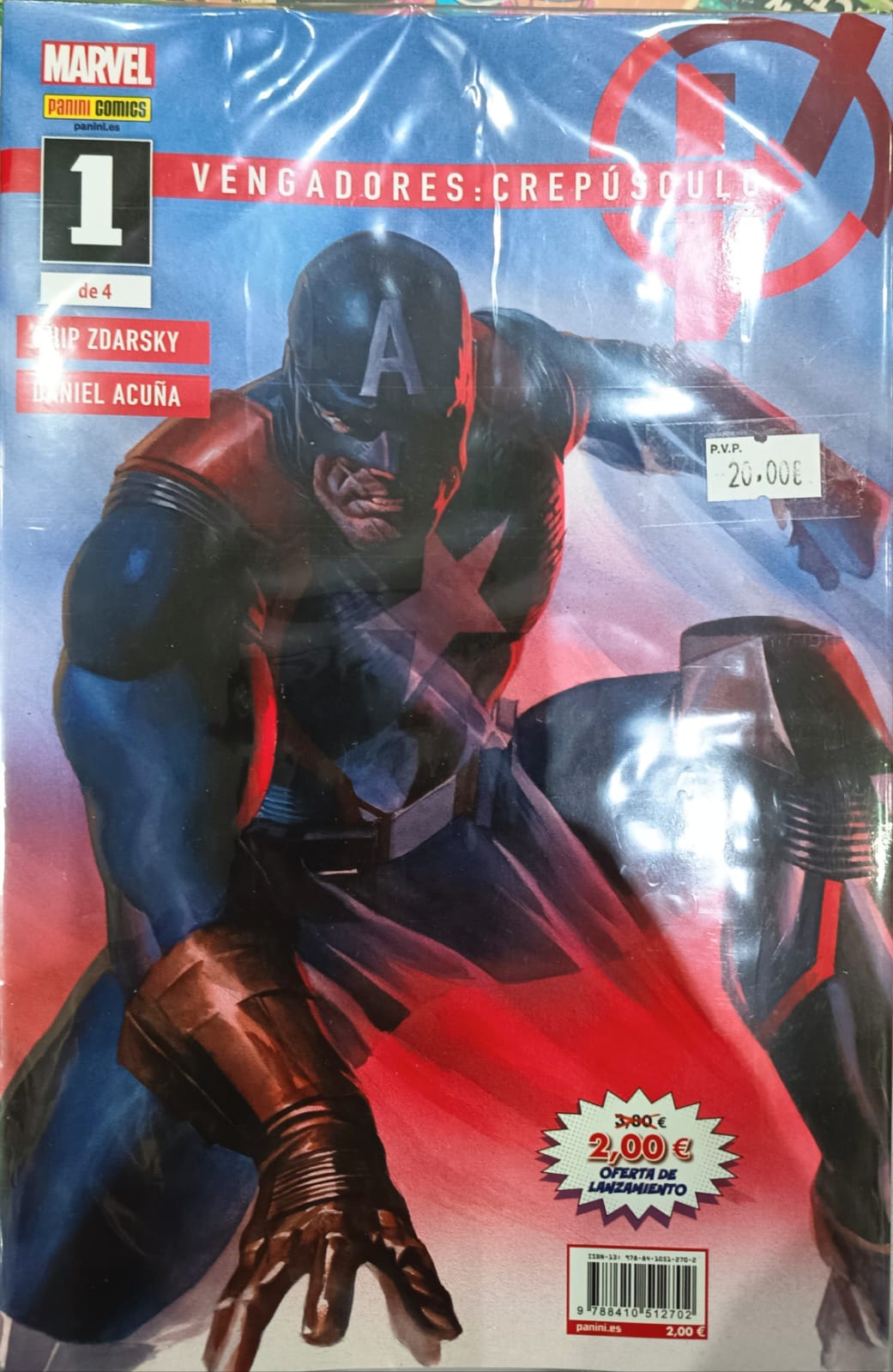 VENGADORES CREPUSCULO 1 - 4 COLECCION COMPLETA