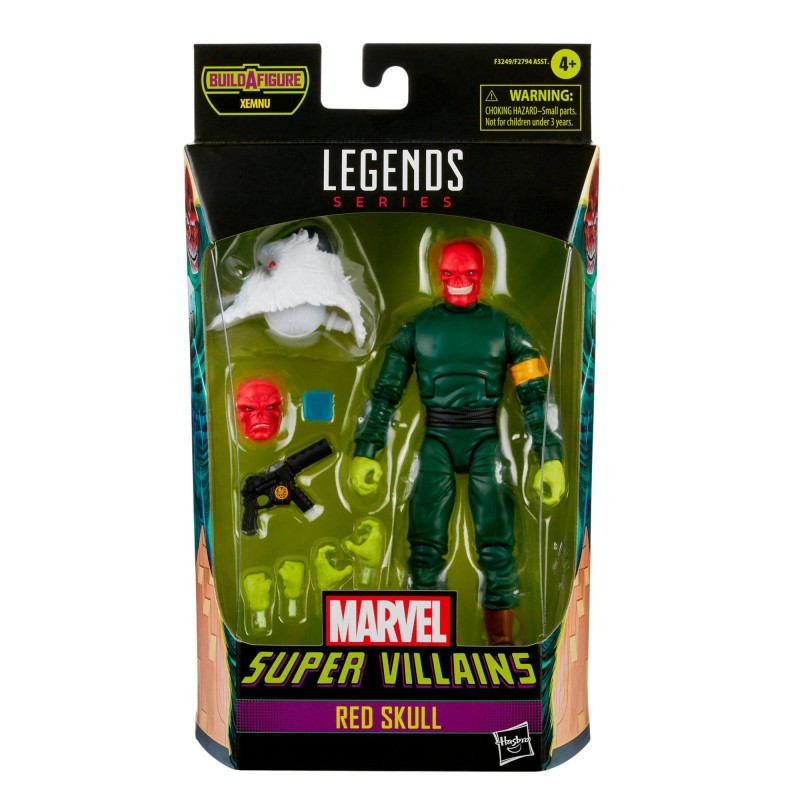 RED SKULL FIGURA 15 CM MARVEL LEGENDS BUILD A FIGU