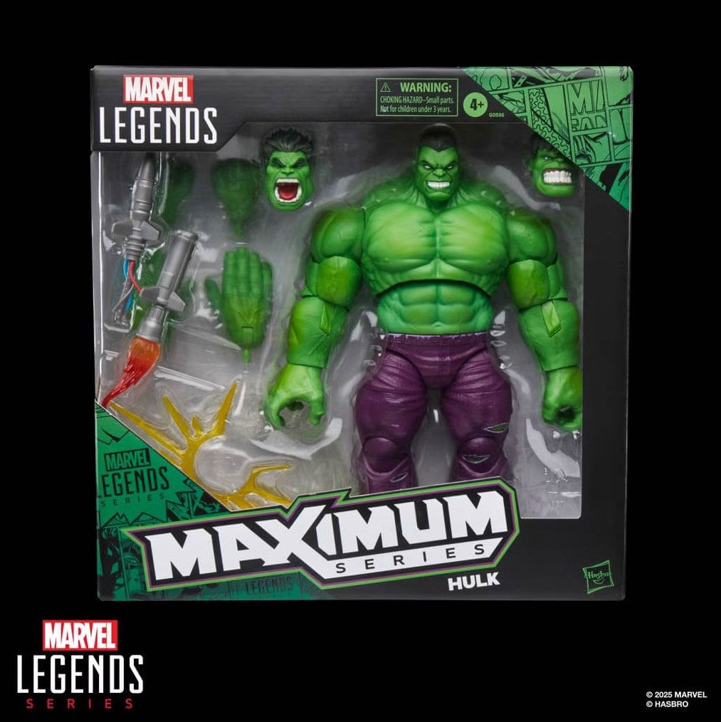 HULK FIGURA 21,5 CM HULK MAXIMUM MARVEL LEGENDS SE