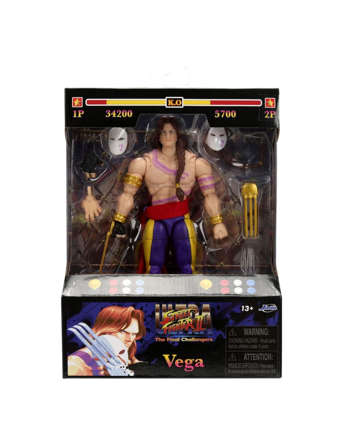 VEGA FIGURA 15 CM ULTRA STREET FIGHTER II: THE FIN