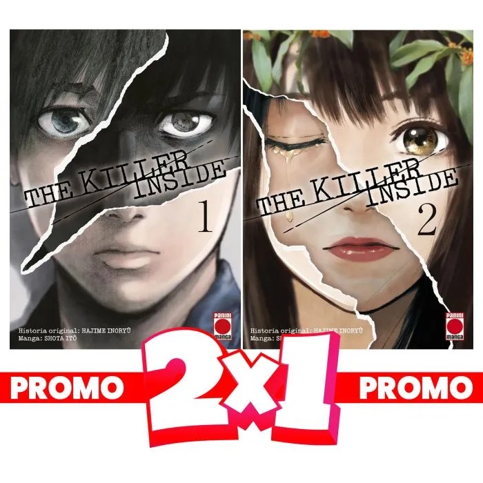 THE KILLER INSIDE 2X1 (N.1 Y N.2)