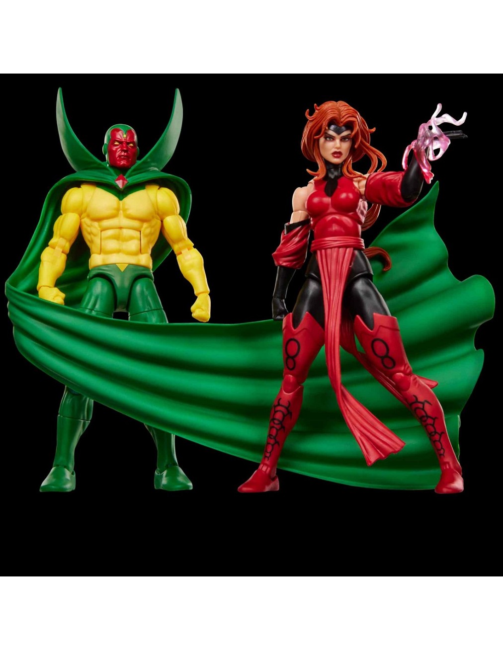 VISION & SCARLET WITCH PACK 2 FIGURAS 15 CM AVENGE