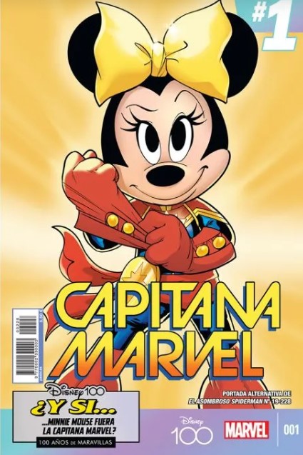 EL ASOMBROSO SPIDERMAN 19 (PORTADA ALTERNATIVA DISNEY 100 - CAPITANA MARVEL)