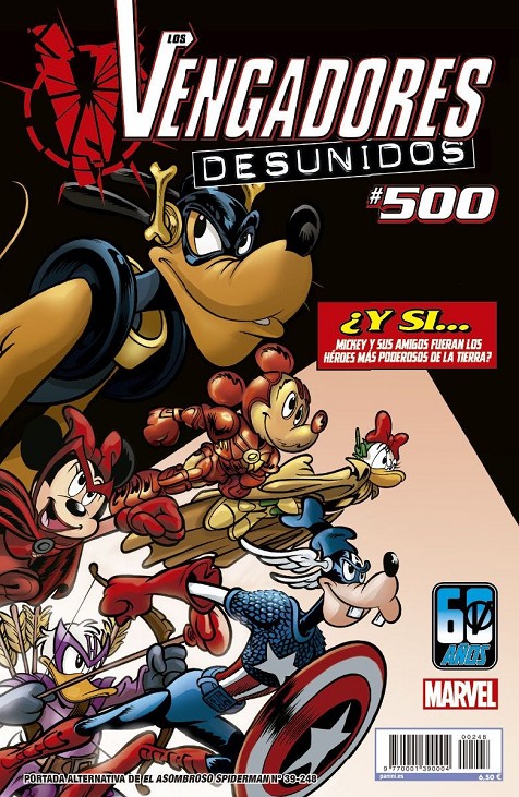 EL ASOMBROSO SPIDERMAN 37 (PORTADA ALTERNATIVA DISNEY WHAT IF: LOS VENGADORES #5
